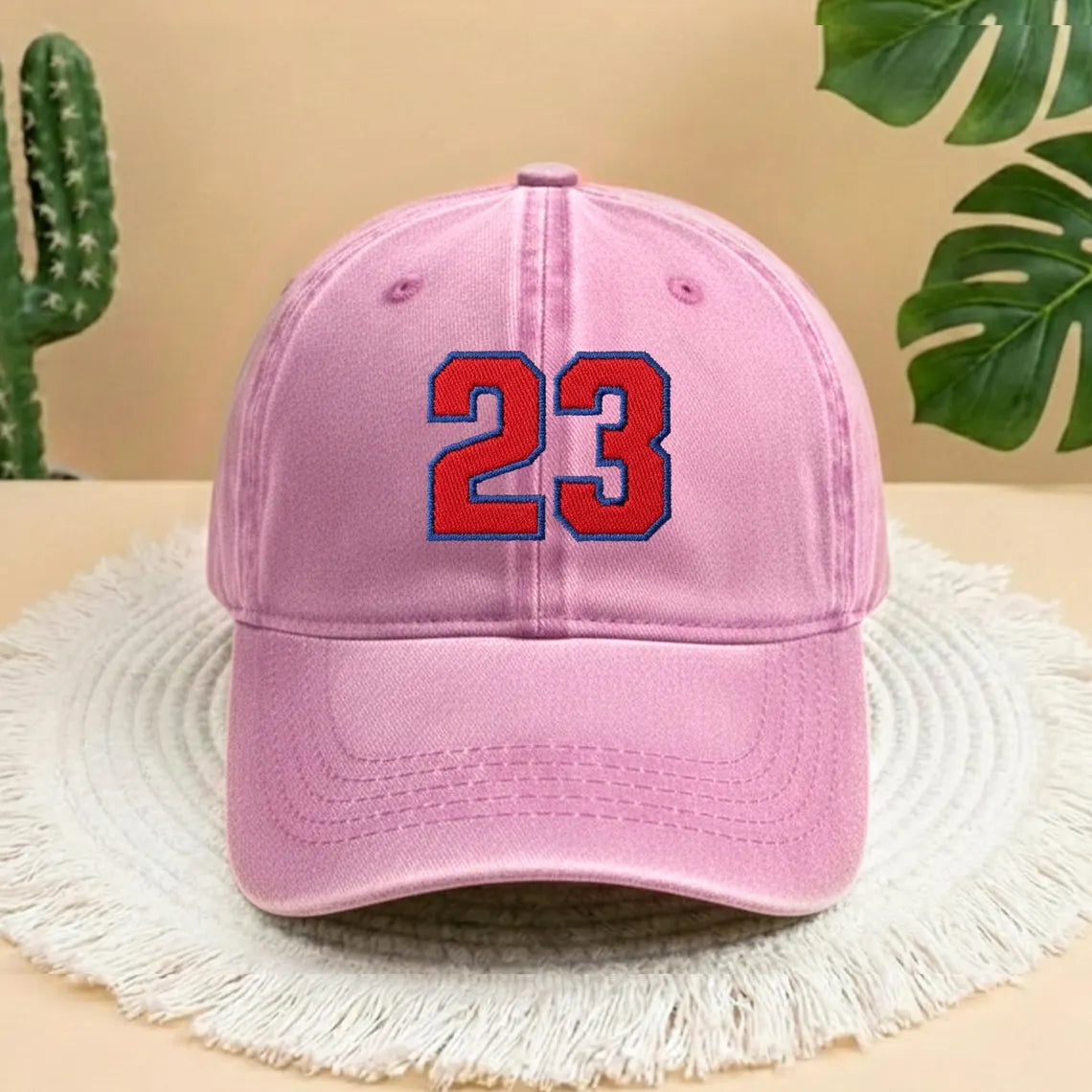 Caps Embroidery Custome thread