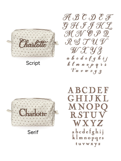 Makeup Pouch - Polka