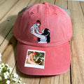 Personalized Mom Hat with Custom Embroidered Photo - Unique Mom Gift Idea