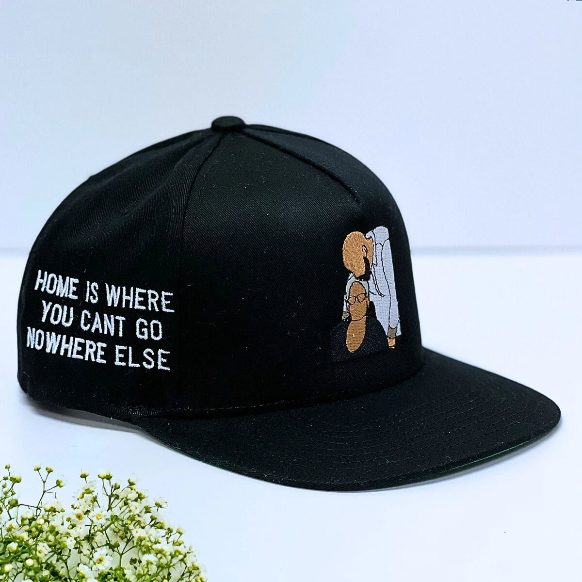Personalized Photo Snapback Cap with Embroidered Photo - Unique Gift Idea
