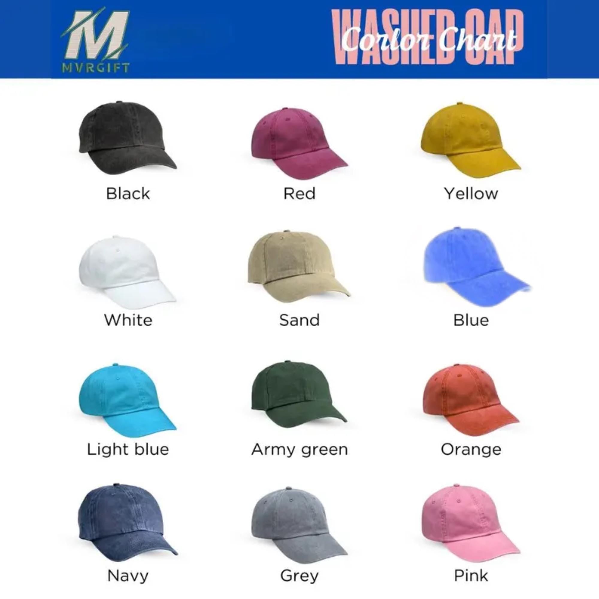 Custom Text Embroidered Cotton Hat, Personalized Minimal Gift