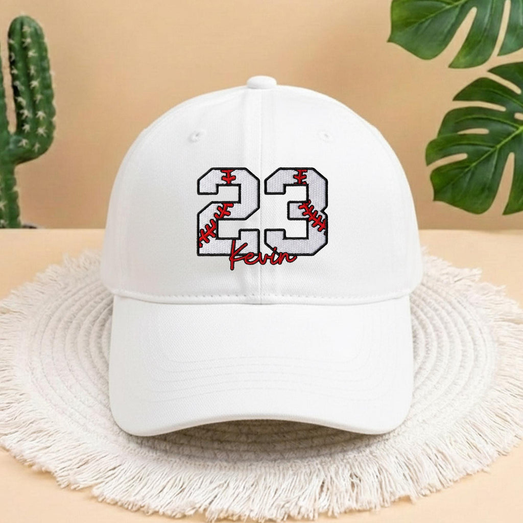 Embroidered Custom Jersey Number Vintage Trucker Hat, Personalized Sports Number Cap, Custom Player Number, Personalized Sports Mom Hat