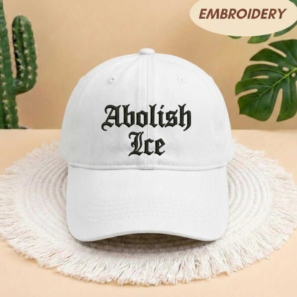 Embroidered Chinga La Migra Hat, Chinga La Migra Cap, Abolish Political Hat, Liberal Hat Immigrant Rights Hat Social Justice Hat