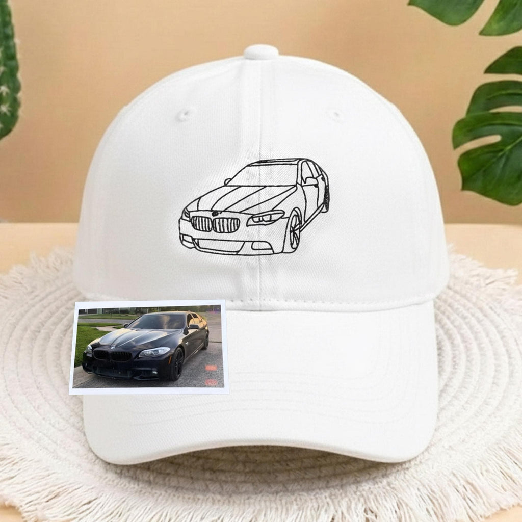 Custom Car Portrait Hat, Portrait From Photo Car Hat, Portrait Car Cap, Custumized Car Cap, Personalozed Photo Hat, Car Trucker Hat