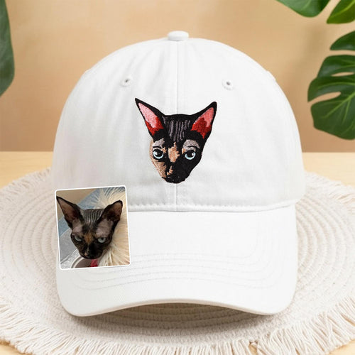Custom Embroidered Pet Hat,Personalized Dog Hat,Custom Cat Hat,Personal Pet Gift, Custom Pet Cap Dog Hat Custom Dog Baseball Cap Dog Mom Hat